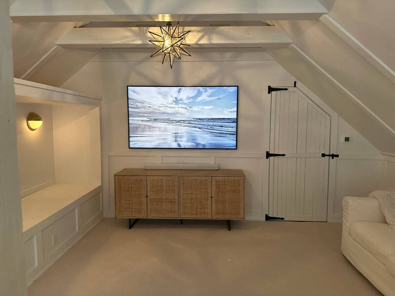 Attic Media Room