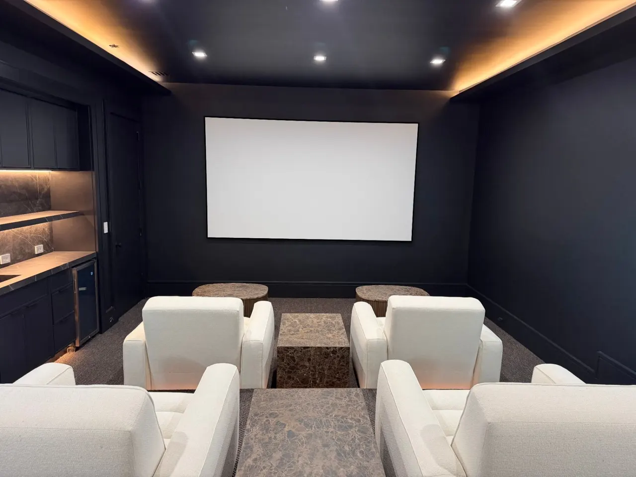 Private Cinema & Architectural Lighting Details